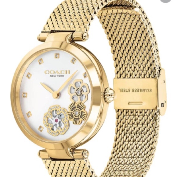 Coach Accessories - Coach Ladies Park Crystal Watch